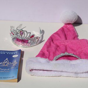 The Princess Diaries, Volume IV and a Half with Crown tiara 1 santa hat